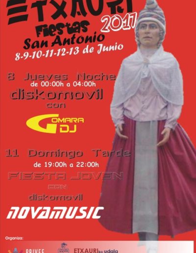 Fiestas en ETXAURI