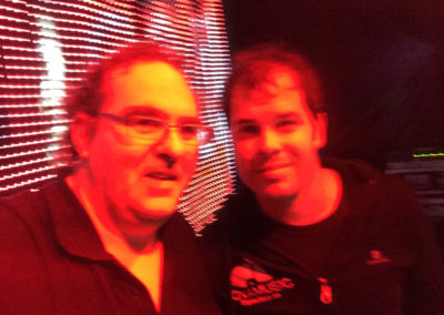 Con Javier de Novamusic ETXAURI