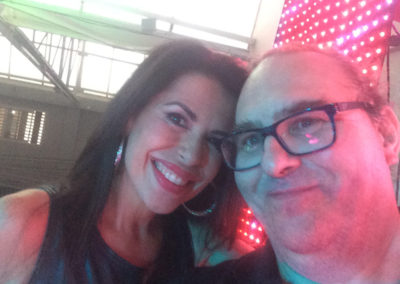 Con Selena Leo TARAZONA