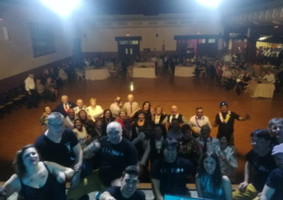 Montaje e iluminación con Orquesta CICLOPE