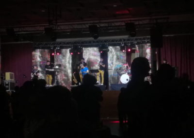 Montaje e iluminación con Orquesta CICLOPE