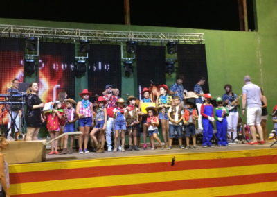 Montaje e iluminación con Orquesta CICLOPE