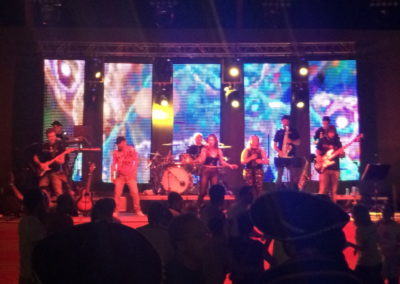 Montaje e iluminación con Orquesta CICLOPE