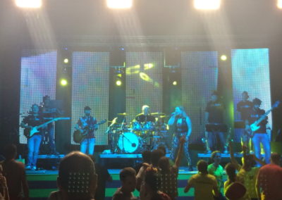 Montaje e iluminación con Orquesta CICLOPE