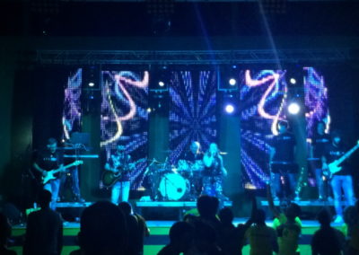 Montaje e iluminación con Orquesta CICLOPE