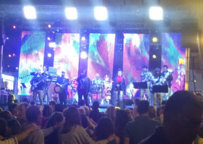 Montaje e iluminación con Orquesta CICLOPE