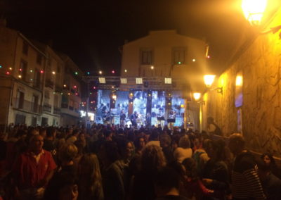 Montaje e iluminación con Orquesta CICLOPE