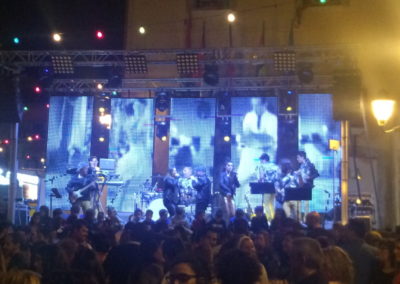 Montaje e iluminación con Orquesta CICLOPE