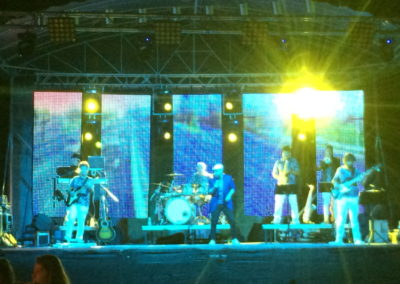 Montaje e iluminación con Orquesta CICLOPE