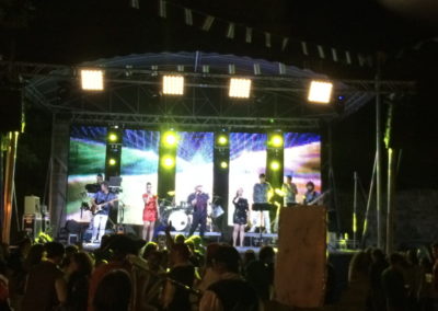 Montaje e iluminación con Orquesta CICLOPE