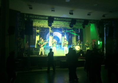 Montaje e iluminación con Orquesta CICLOPE