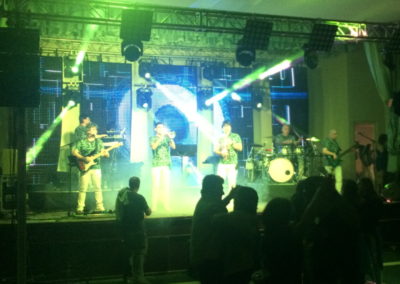 Montaje e iluminación con Orquesta CICLOPE