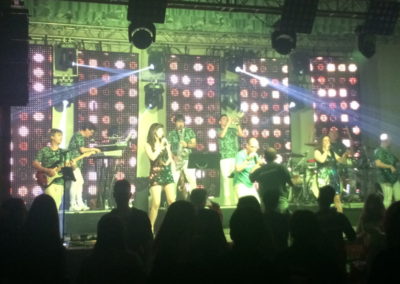 Montaje e iluminación con Orquesta CICLOPE