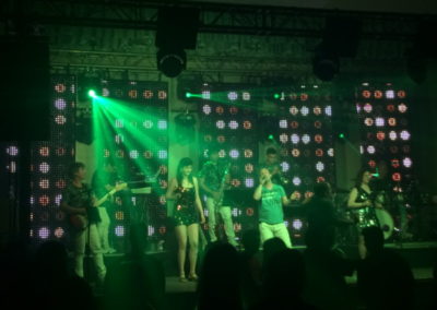 Montaje e iluminación con Orquesta CICLOPE