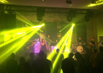 Montaje e iluminación con Orquesta CICLOPE