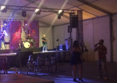 Montaje e iluminación con Orquesta CICLOPE