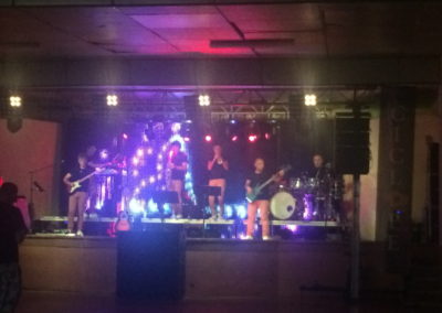 Montaje e iluminación con Orquesta CICLOPE