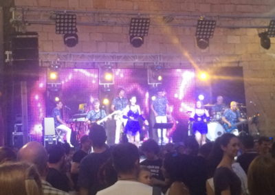 Montaje e iluminación con Orquesta CICLOPE