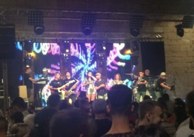 Montaje e iluminación con Orquesta CICLOPE