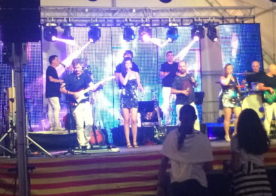 Montaje e iluminación con Orquesta CICLOPE