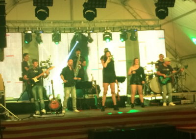 Montaje e iluminación con Orquesta CICLOPE