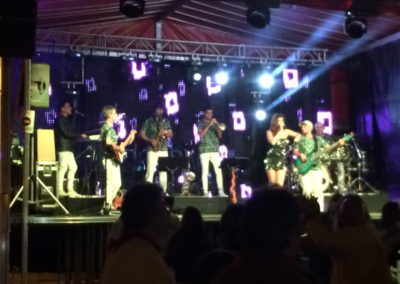 Montaje e iluminación con Orquesta CICLOPE