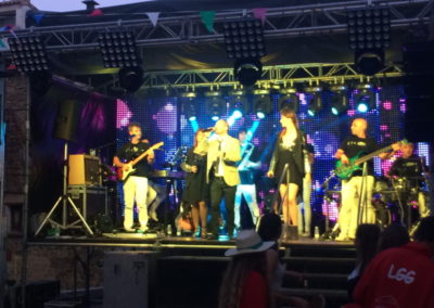 Montaje e iluminación con Orquesta CICLOPE