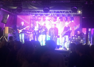 Montaje e iluminación con Orquesta CICLOPE