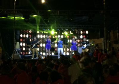 Montaje e iluminación con Orquesta CICLOPE