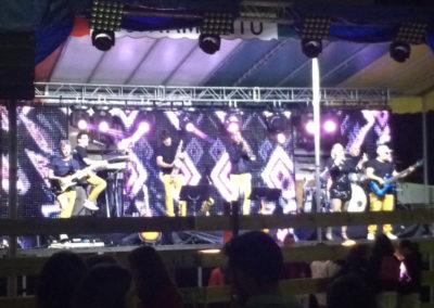 Montaje e iluminación con Orquesta CICLOPE