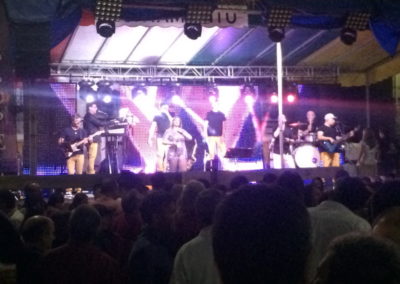 Montaje e iluminación con Orquesta CICLOPE