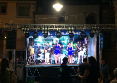 Montaje e iluminación con Orquesta CICLOPE