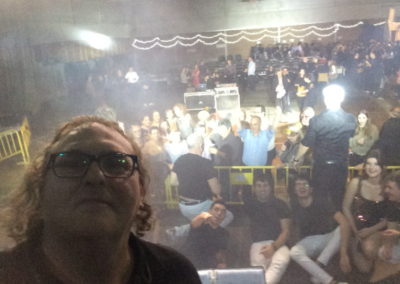 Montaje e iluminación con Orquesta CICLOPE