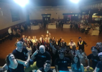 Montaje e iluminación con Orquesta CICLOPE