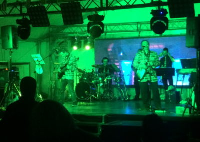 Montaje e iluminación con Orquesta CALLE MAYOR