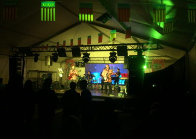 Montaje e iluminación con Orquesta CALLE MAYOR