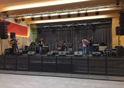 Montaje e Iluminación con LOS DE MARRAS