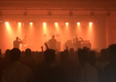 Montaje e iluminación con LAGRIMAS DE SANGRE