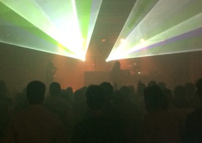 Montaje e iluminación con LAGRIMAS DE SANGRE