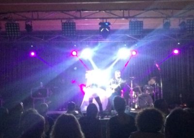 Montaje e iluminación con Tributo a MADONNA