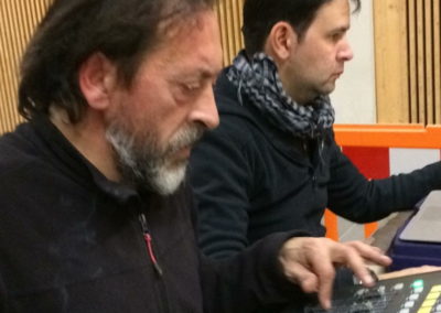 Equipo técnico sonido e iluminación