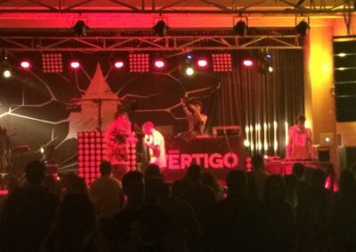 Montaje e iluminación con LAGRIMAS DE SANGRE